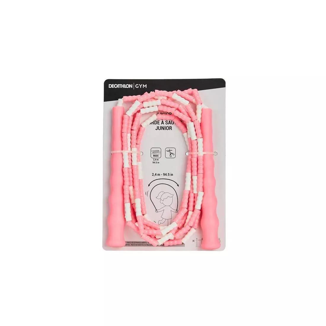 Kids' Beaded Skipping Rope - Pink, pastel pink, No Color, large image number 6