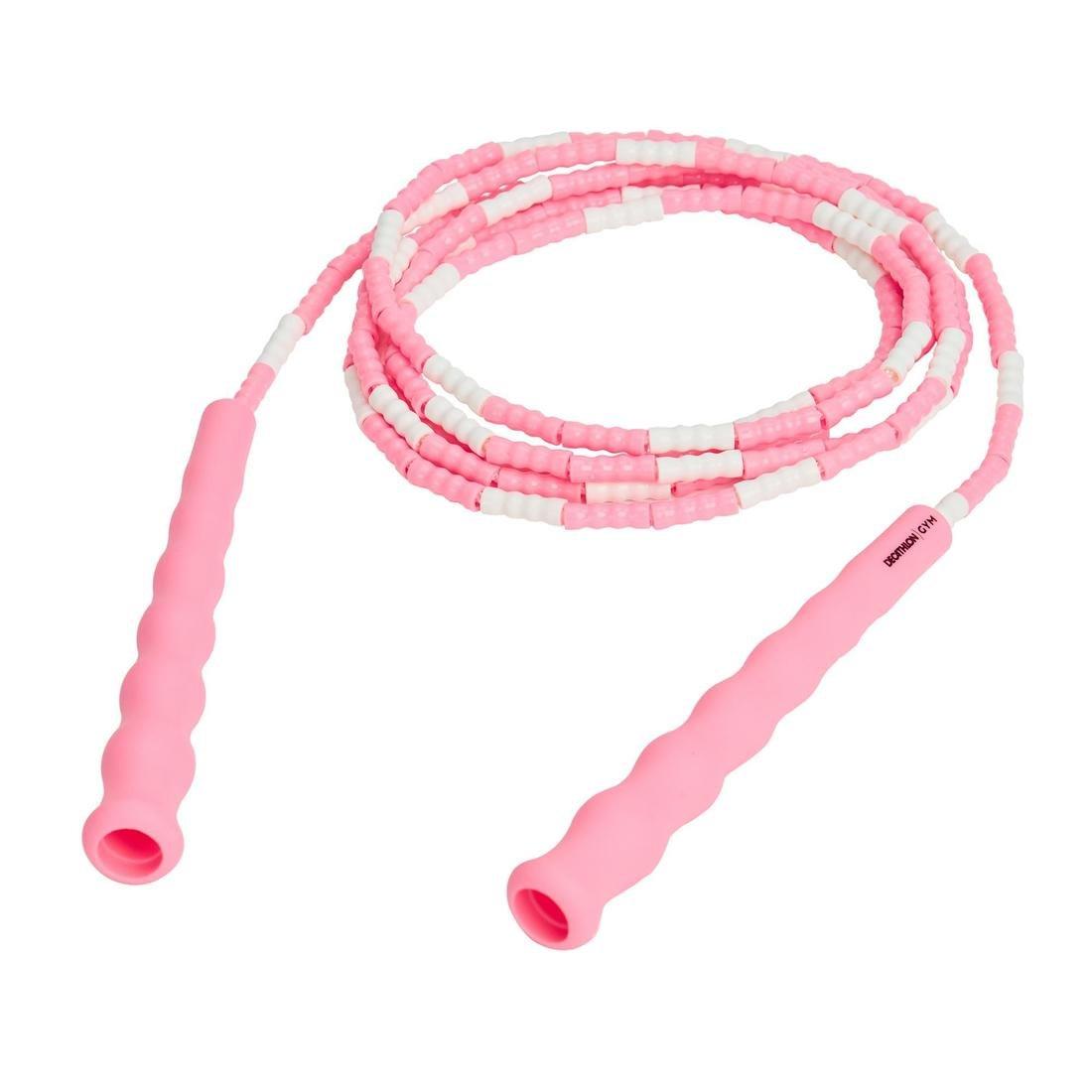 Kids' Beaded Skipping Rope - Pink, pastel pink, No Color, large image number 8