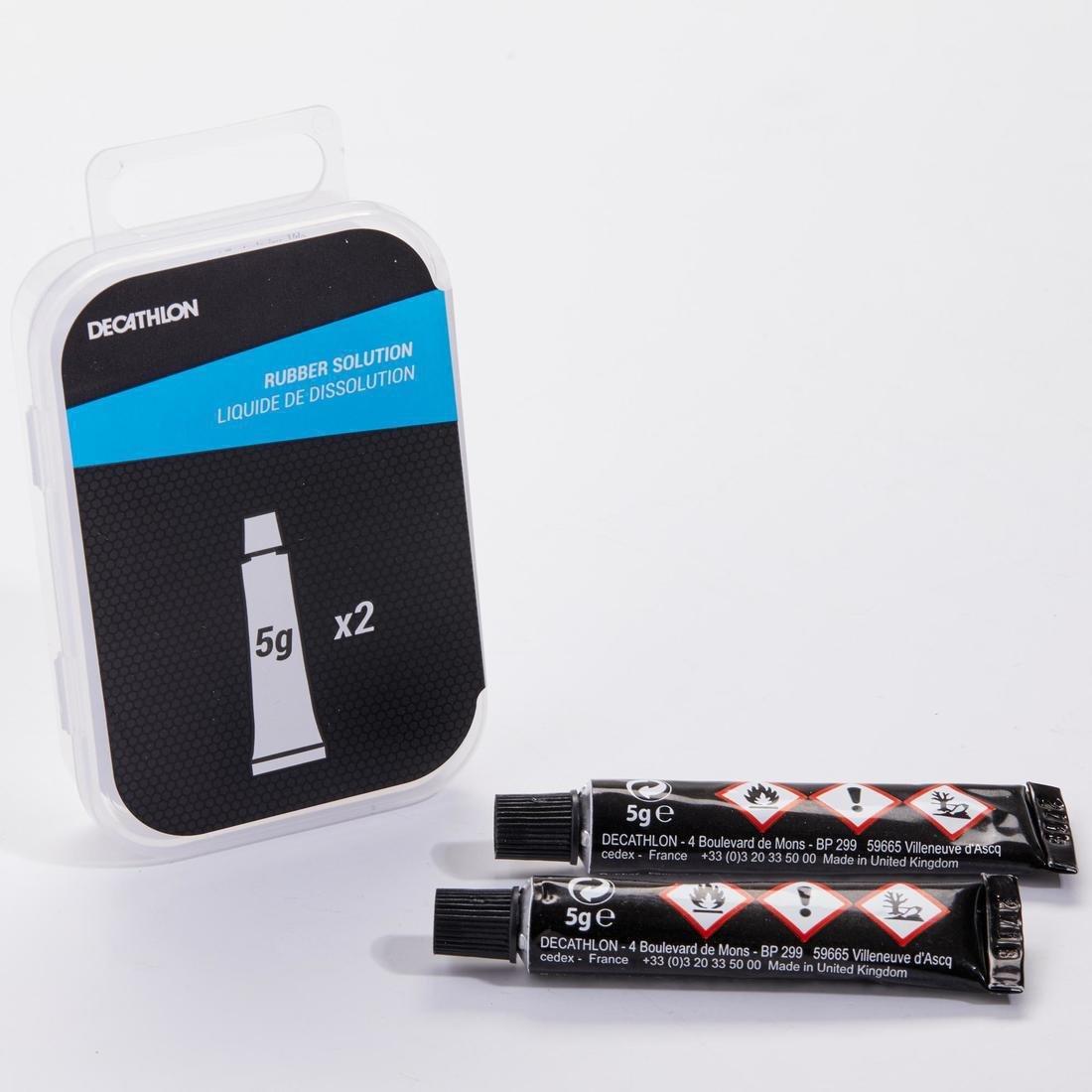 Bike Inner Tube Repair Patch Glue Twin-Pack, No Color, large image number 1