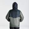 QUECHUA - Men's Waterproof Winter Hiking Jacket - SH100 Warm , Carbon Grey