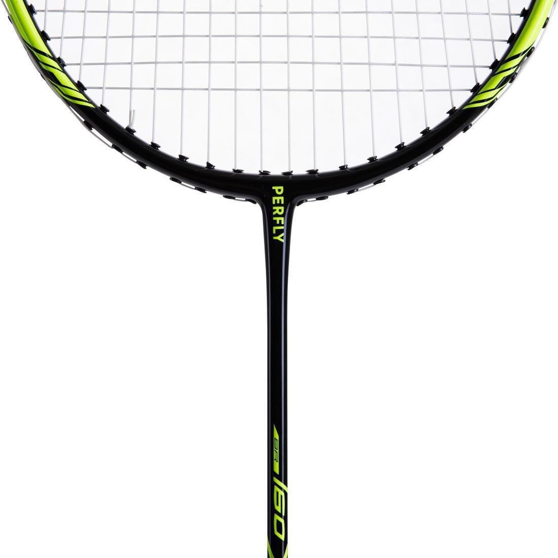 Adult Badminton Racket Br 160 Dark, Black, No Color, large image number 6
