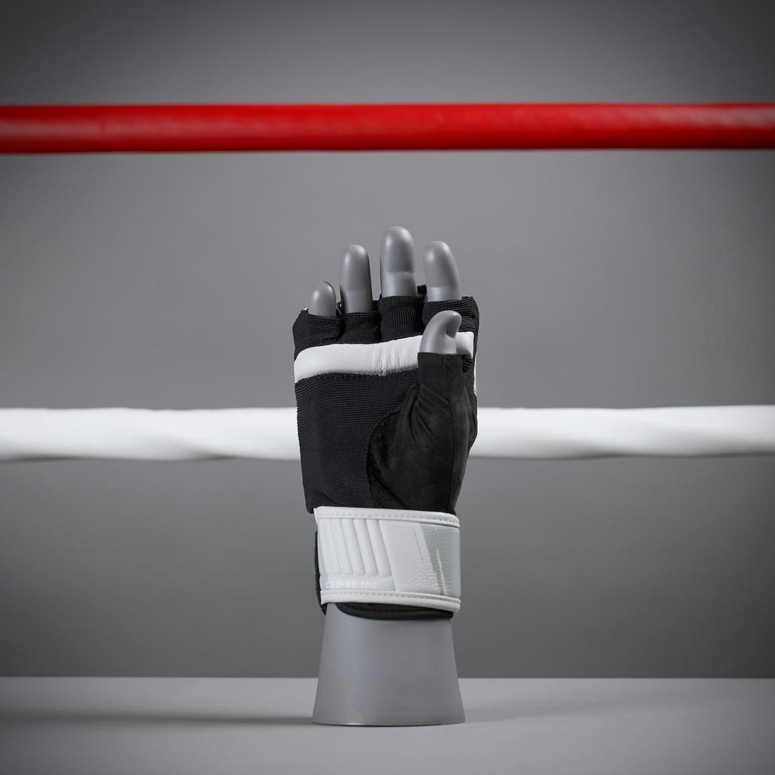 100  Cardio Boxing Mitts, Linen, , large image number 4