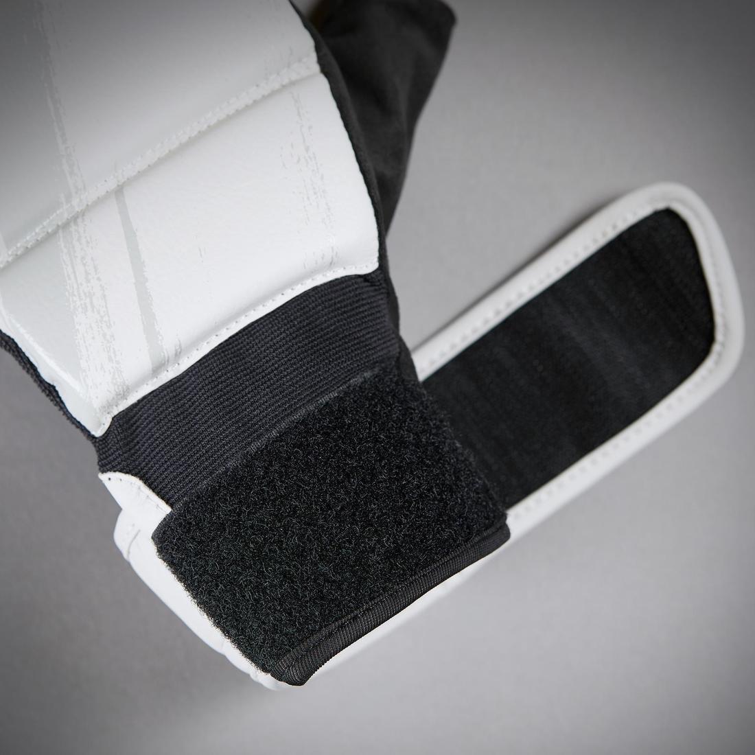 100 Cardio Boxing Mitts, Linen, No Color, large image number 6