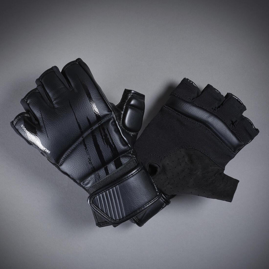 Cardio Boxing Mitts 500, Black, , large image number 0