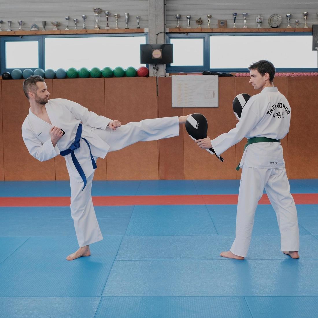 500 Adult Taekwondo Dobok Uniform, Snow White, , large image number 10