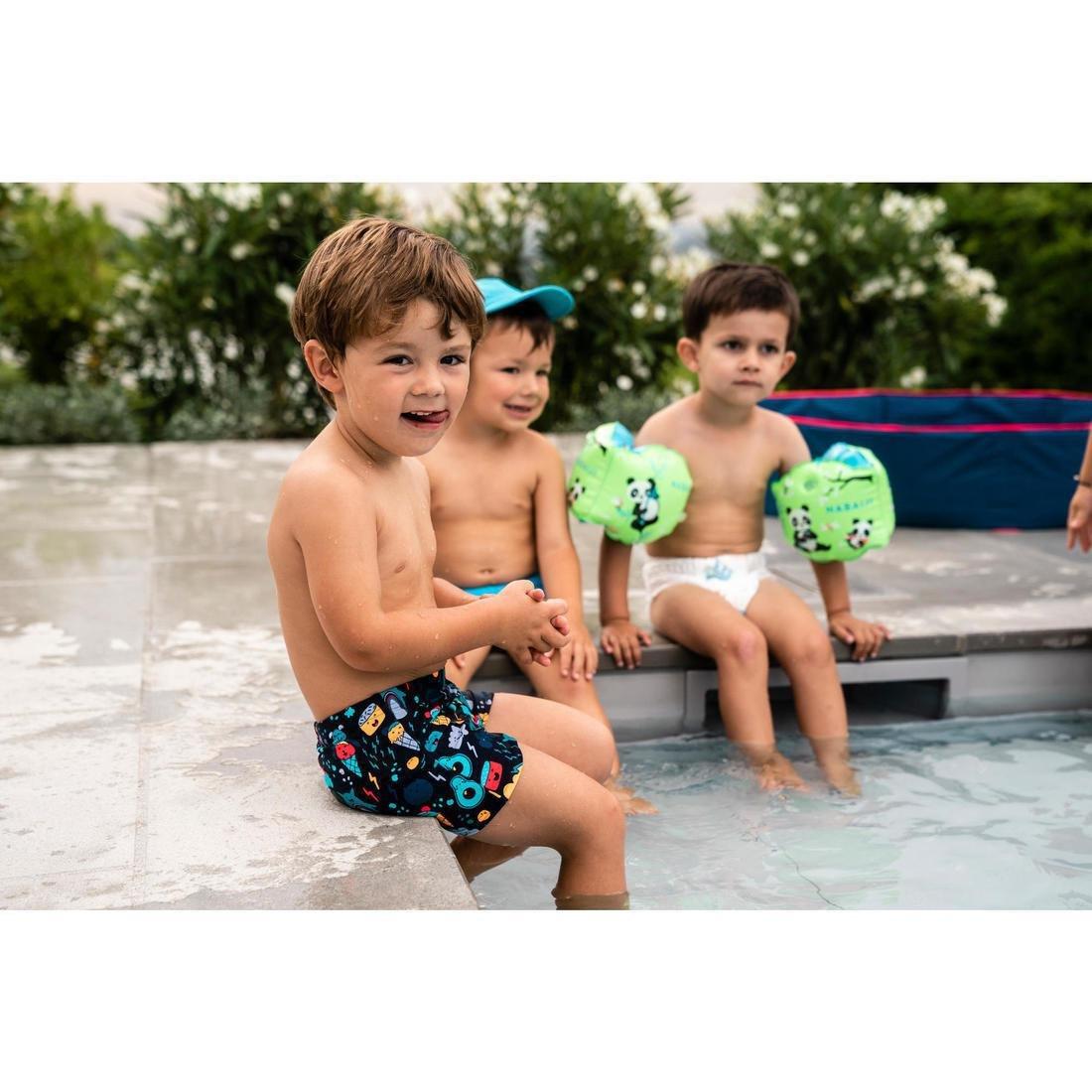 BABY /Kids SWIMMING BOXERS - FISH PRINT, Navy Blue, , large image number 11