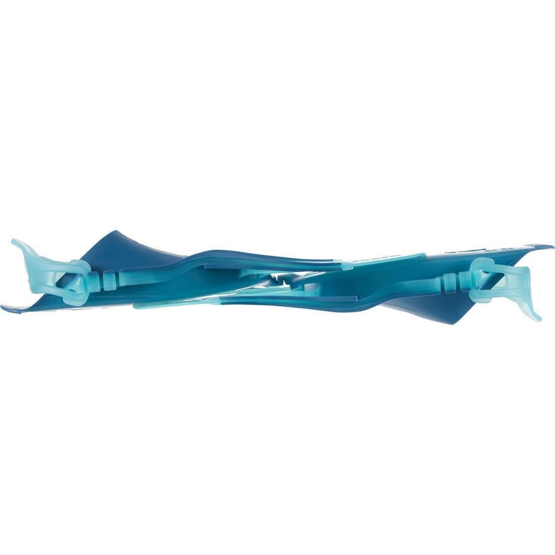 Kids 100 Snorkelling Fins Adjustable, Green, , large image number 4