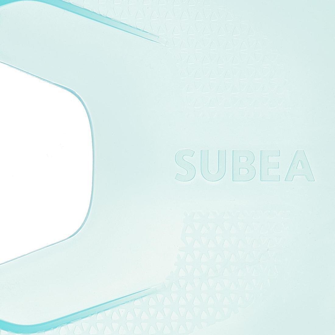 SUBEA - Kids 100 Snorkelling Fins Adjustable, Green