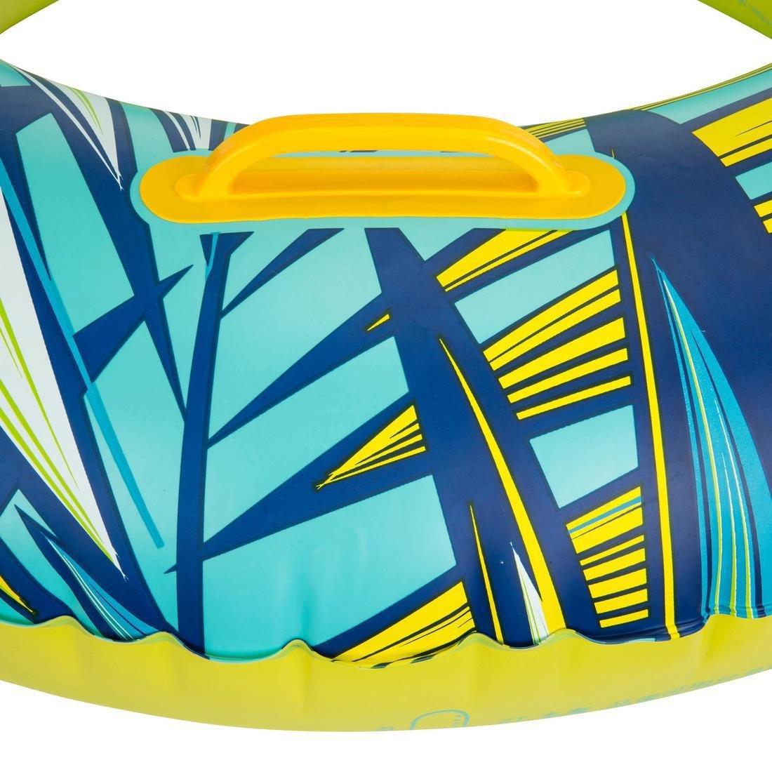 Inflatable Printed Pool Ring With Comfort Grips, Green, No Color, large image number 13