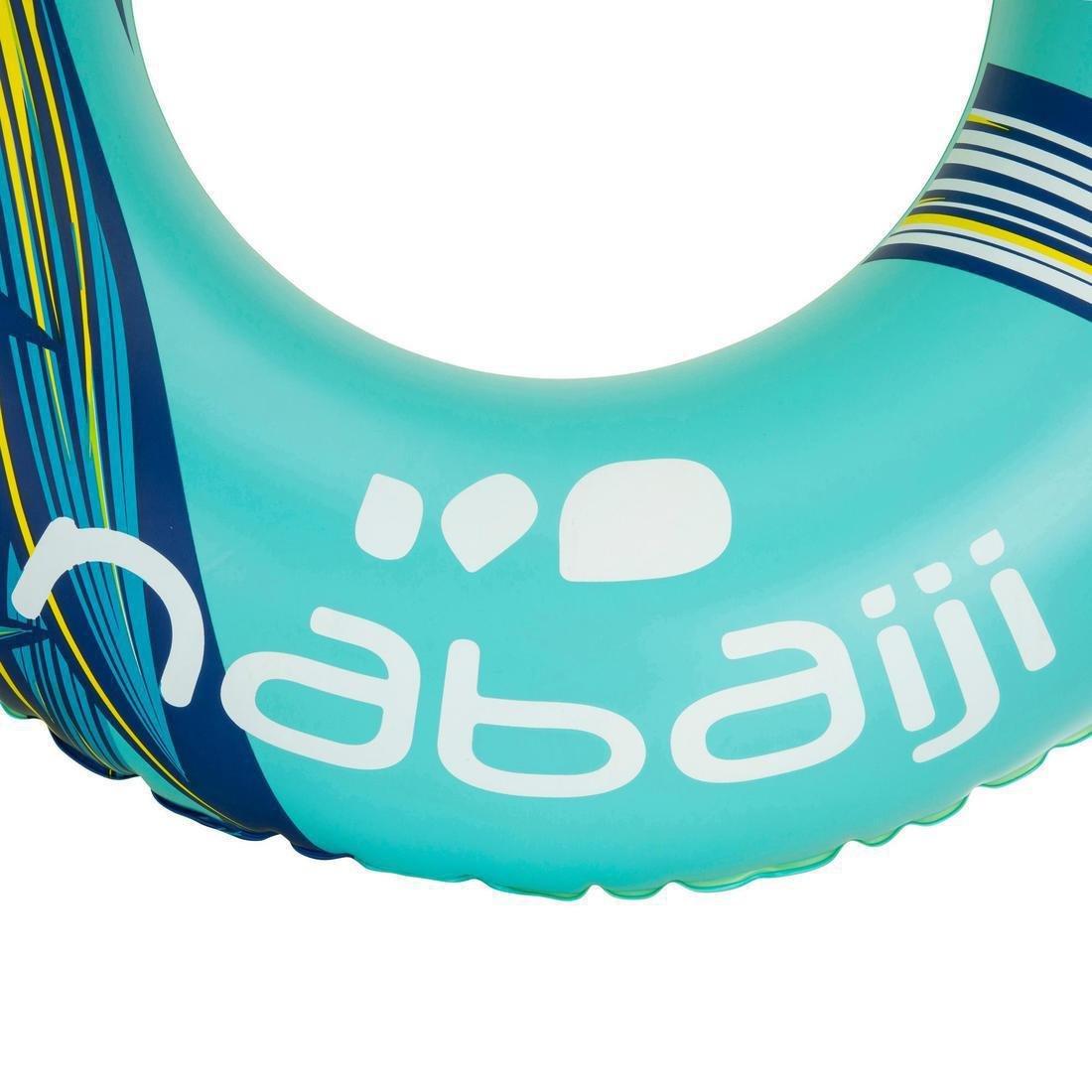 Inflatable Printed Pool Ring With Comfort Grips, Green, No Color, large image number 14