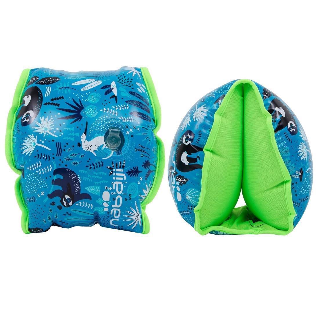 Swimming Pool Armbands With Inner Fabric ForKids , Pink, No Color, large image number 1