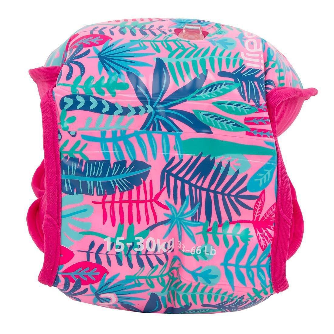 Swimming Pool Armbands With Inner Fabric ForKids , Pink, No Color, large image number 3
