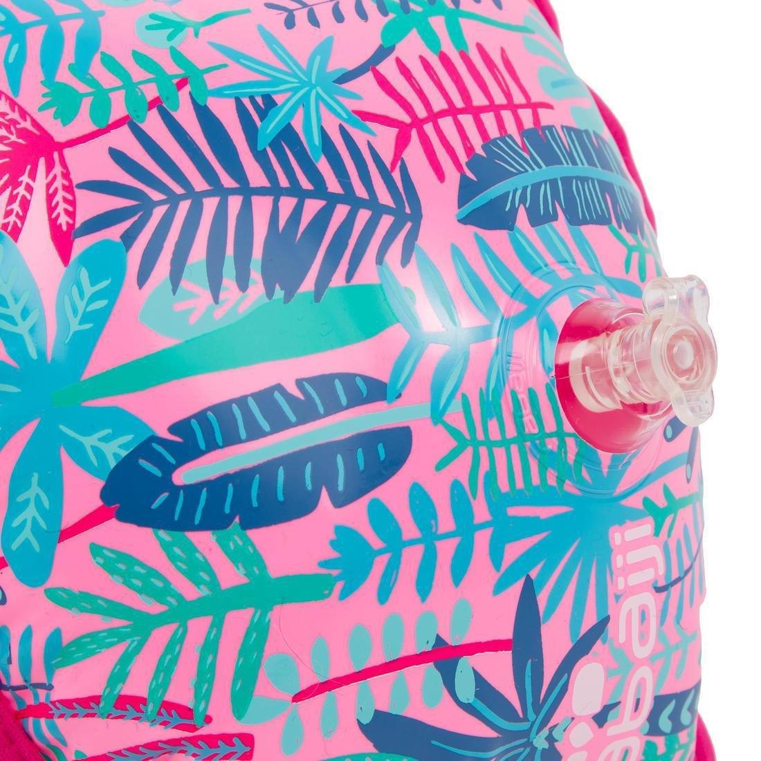 Swimming Pool Armbands With Inner Fabric ForKids , Pink, No Color, large image number 4