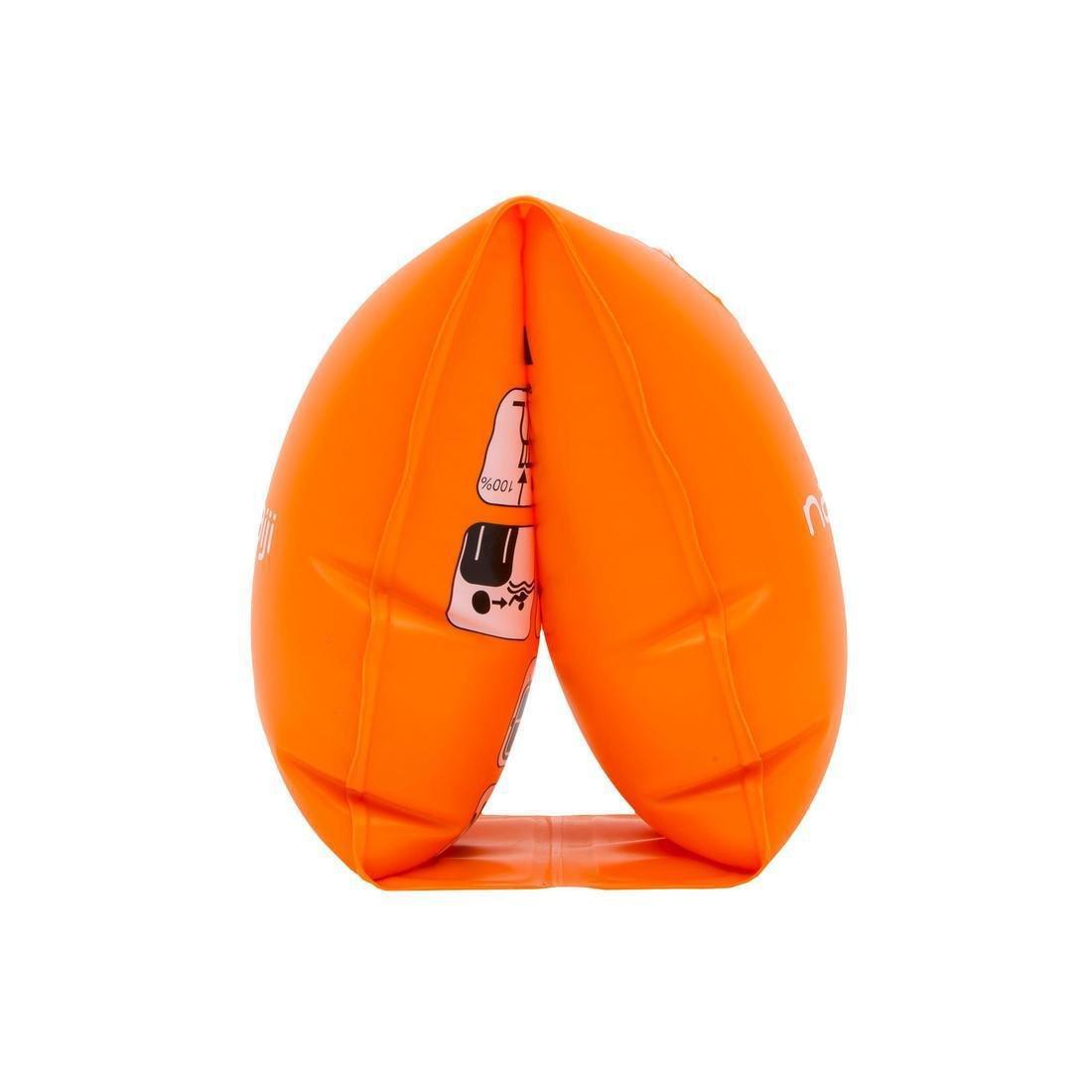 NABAIJI - Swimming Armbands For Kids, Orange