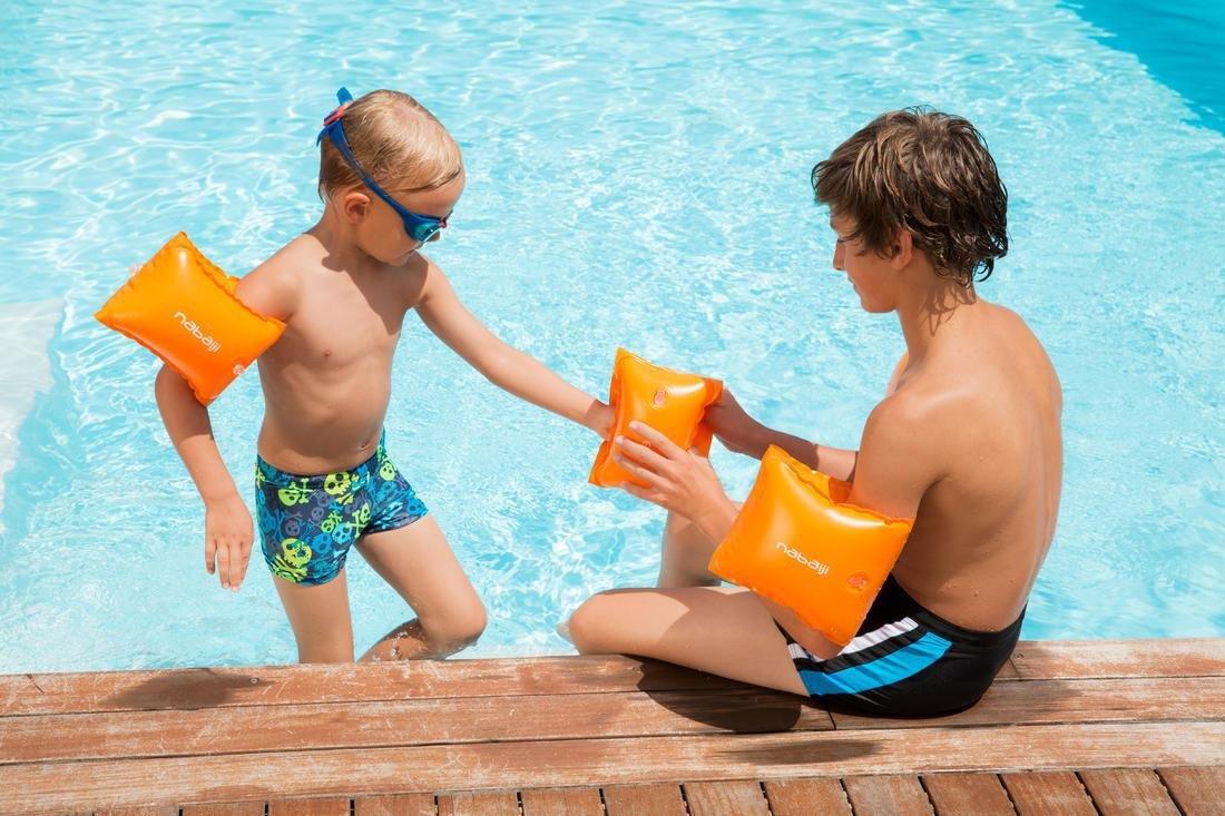 NABAIJI - Swimming Armbands For Kids, Orange