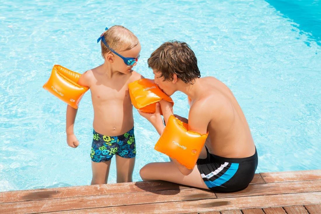 NABAIJI - Swimming Armbands For Kids, Orange