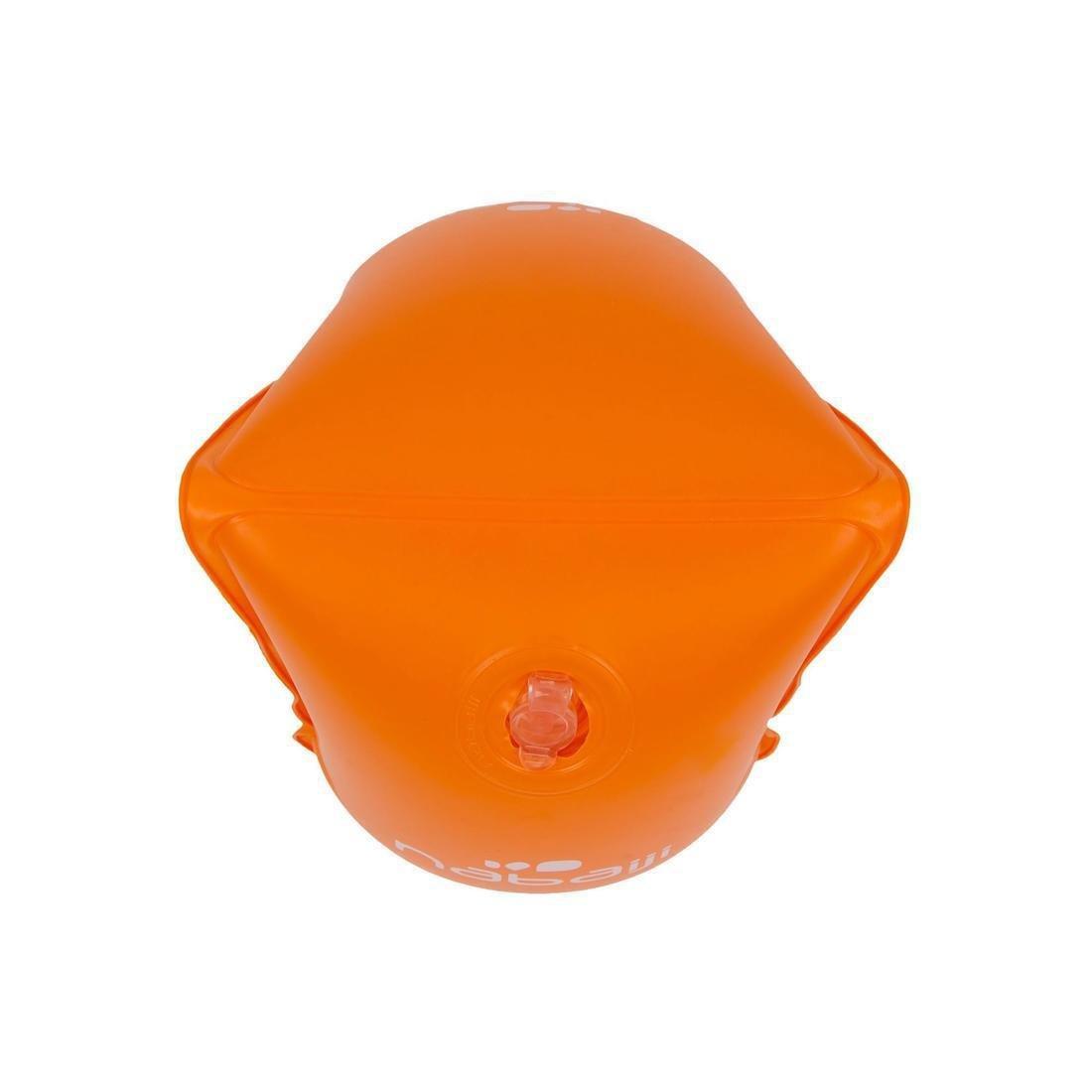 Swimming Armbands For 30, Juniors, Fluo Orange, No Color, large image number 3