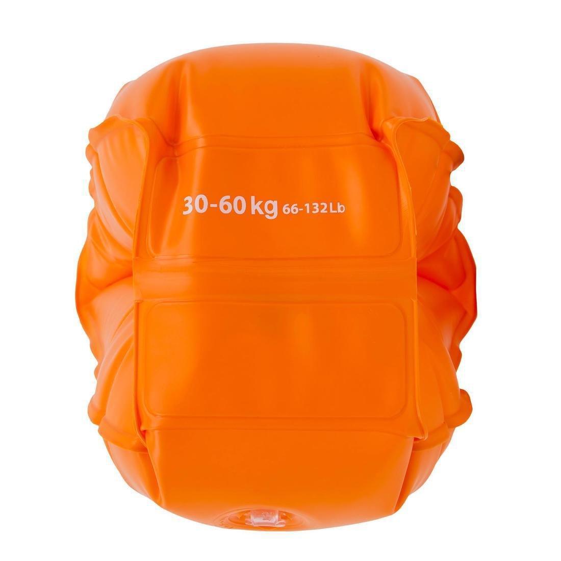 Swimming Armbands For 30, Juniors, Fluo Orange, No Color, large image number 4