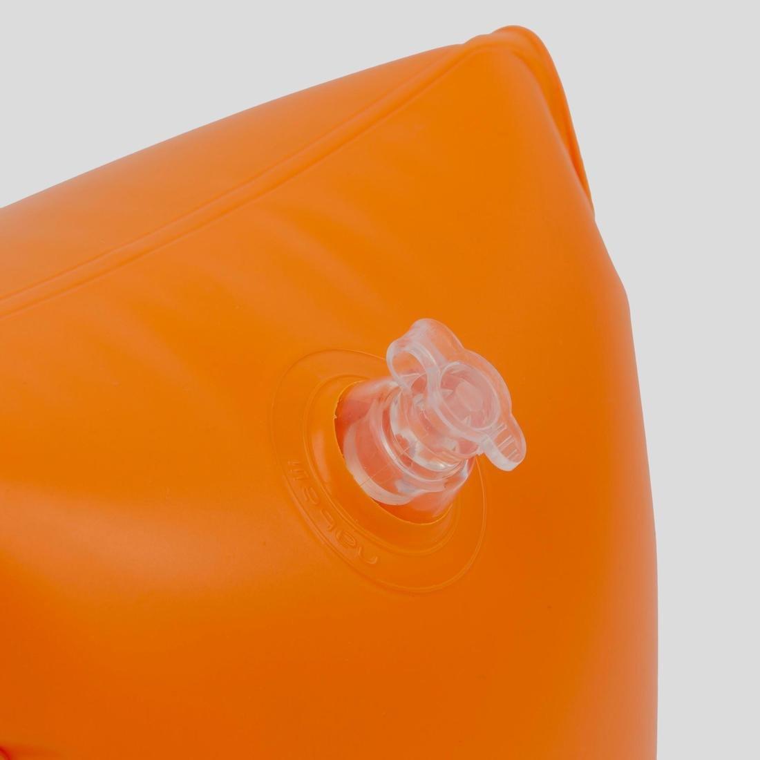 Swimming Armbands For 30, Juniors, Fluo Orange, No Color, large image number 5