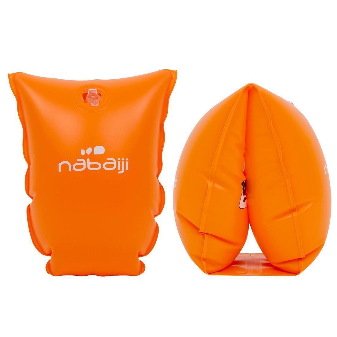 Swimming Armbands For 30, Juniors, Fluo Orange, No Color, large image number 8