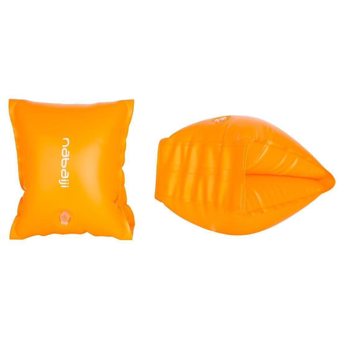 Swimming Armbands For 30, Juniors, Fluo Orange, No Color, large image number 9
