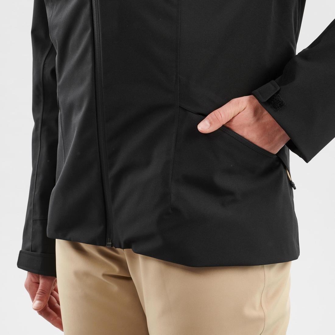 Womens Piste Ski Jacket, Black, , large image number 10