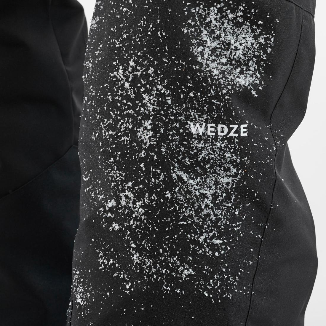 WEDZE - Slide 700Mens Ski Trousers, Black