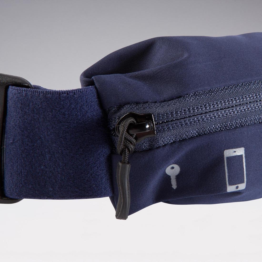 KALENJI - Adjustable Running Belt For Phone, Grey