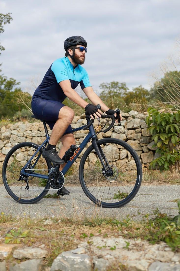 Road Bike Triban Rc 120 Disc Brake, Blue, No Color, large image number 12