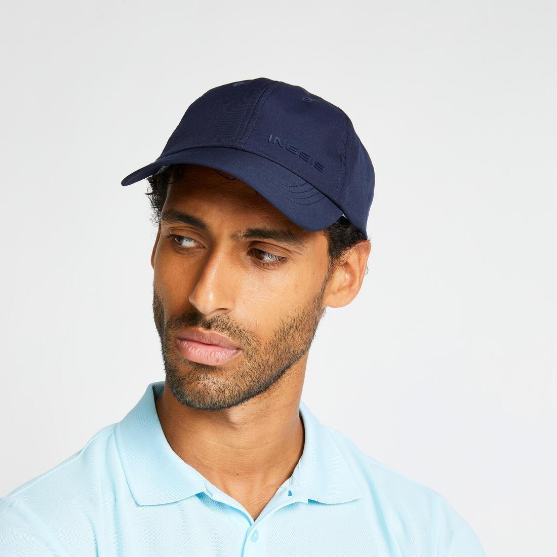 ASPHALT BLUE Adults' Golf Cap - WW 500, No Color, large image number 1