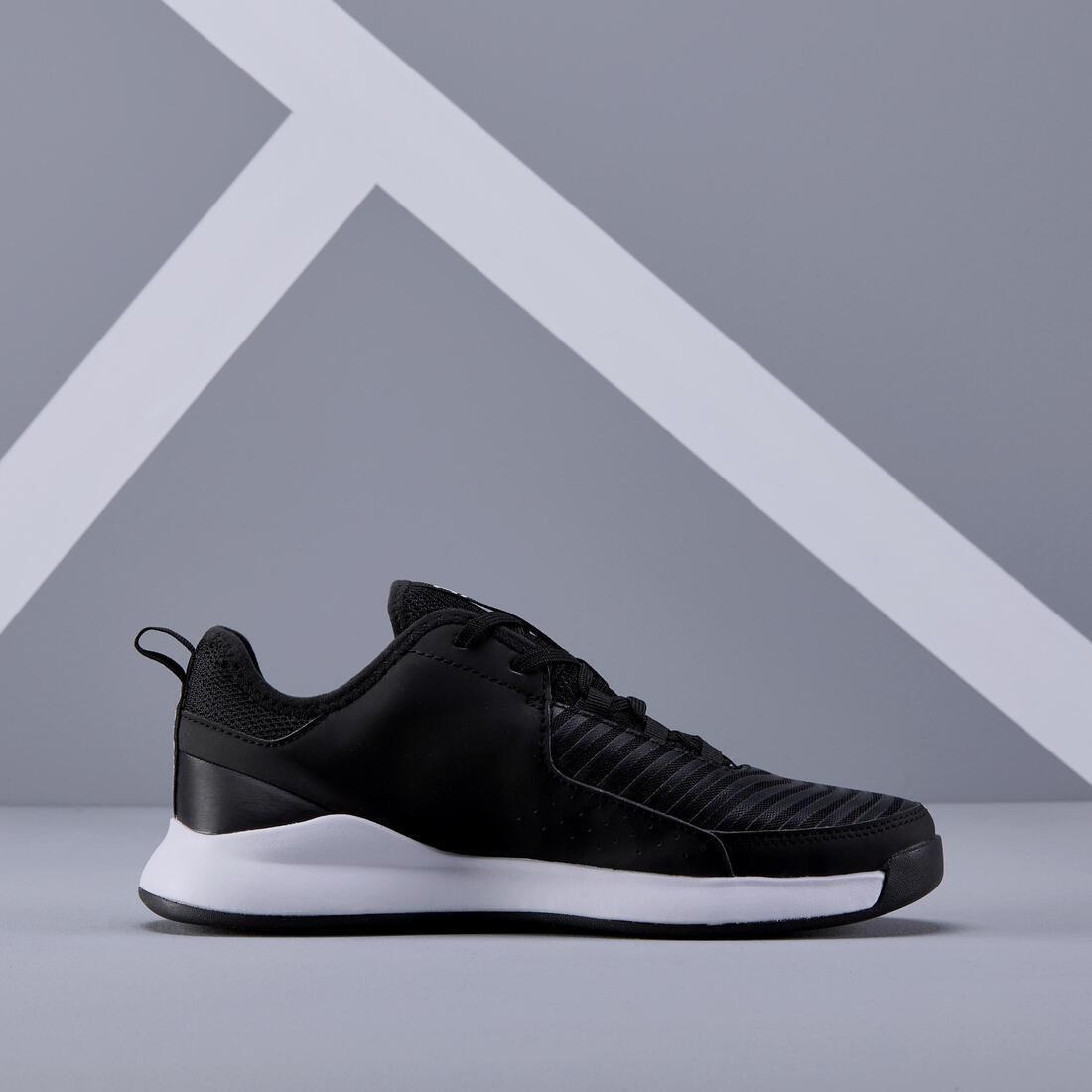Women Tennis Shoes - Ts130, Black, No Color, large image number 3