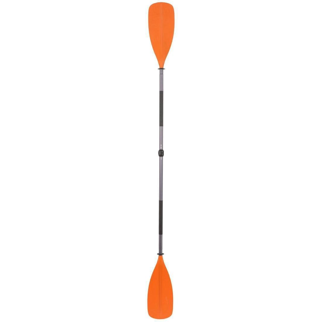22-Part Adjustable Symmetrical Kayak Paddle, Fluo Orange, No Color, large image number 10