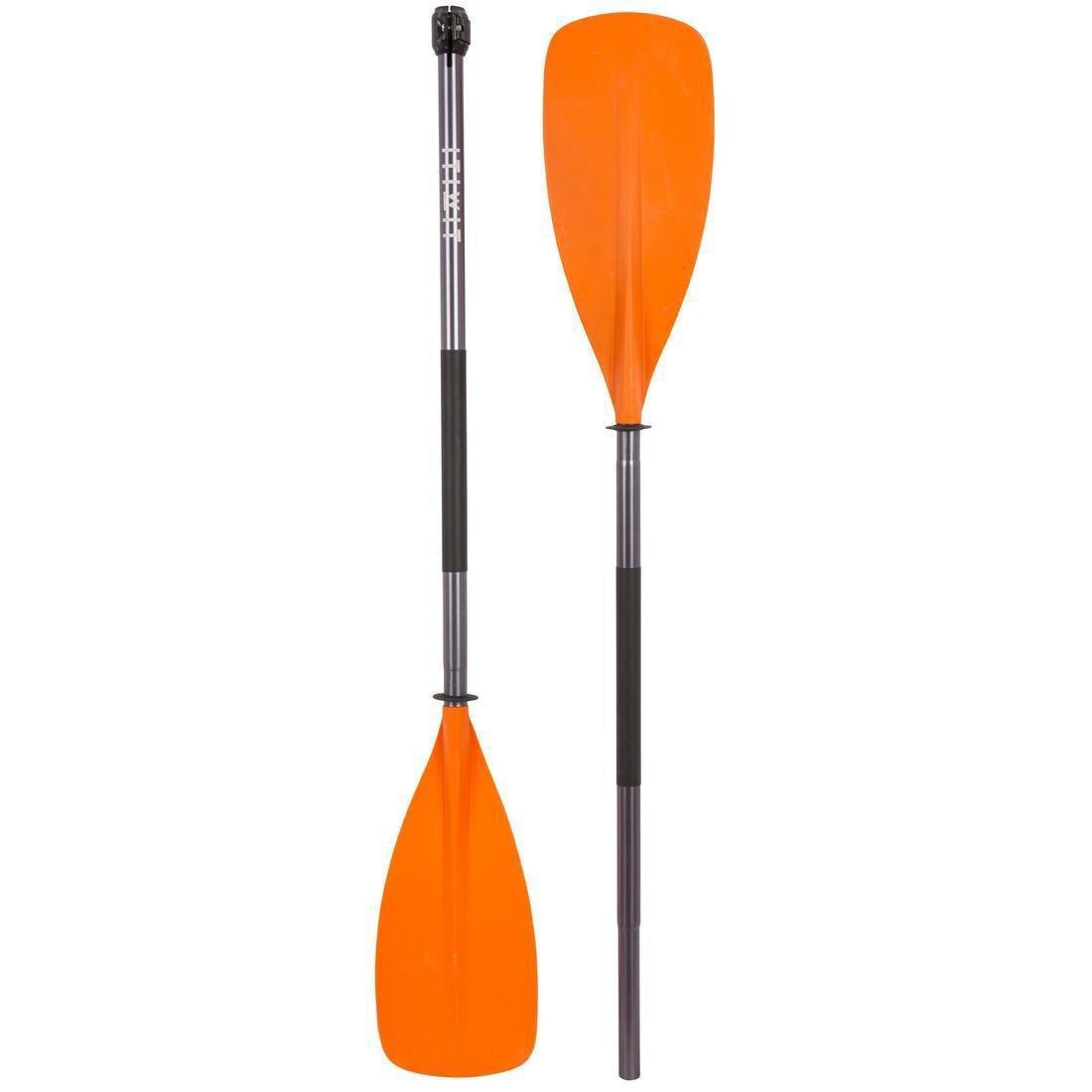 22-Part Adjustable Symmetrical Kayak Paddle, Fluo Orange, , large image number 11