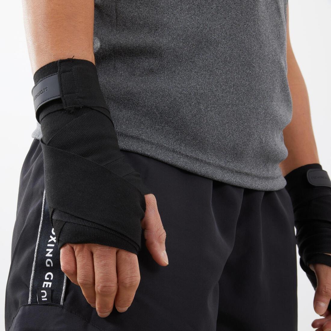 Boxing Wrap 500, Black, No Color, large image number 3