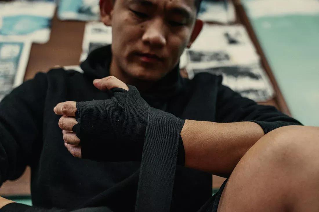 Boxing Wrap 500, Black, No Color, large image number 6