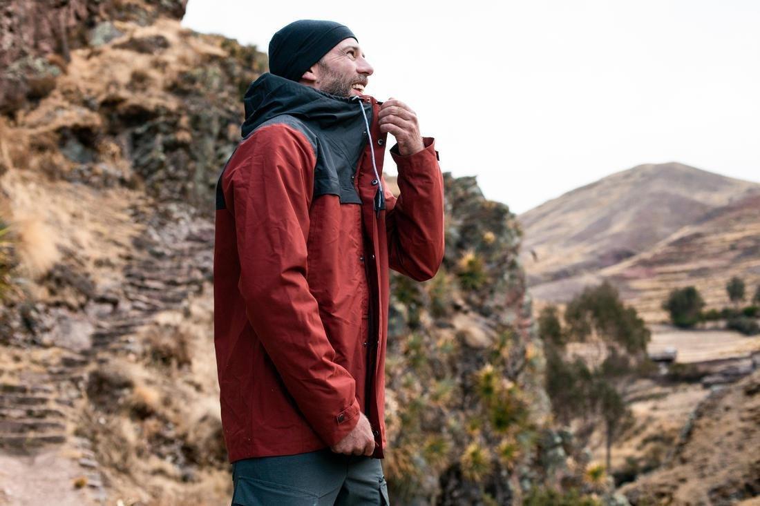 Mountain Trekking Merino Wool Hat Trek 500, Black, No Color, medium