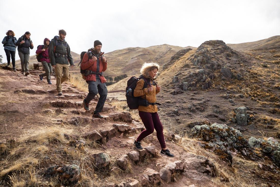 Mountain Trekking Merino Wool Hat Trek 500, Black, No Color, medium