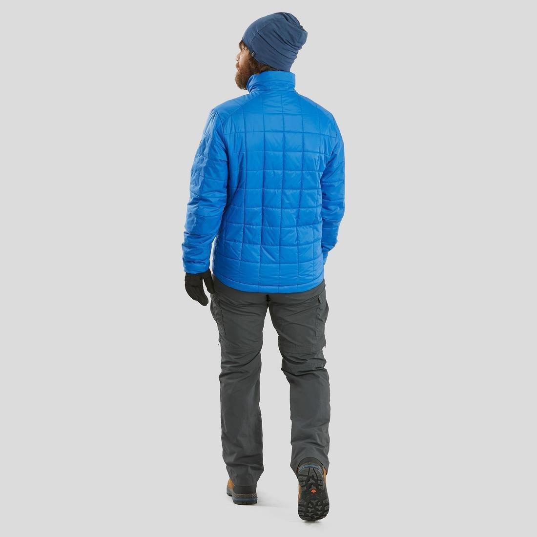 Mountain Trekking Merino Wool Hat Trek 500, Whale Grey, No Color, large image number 4