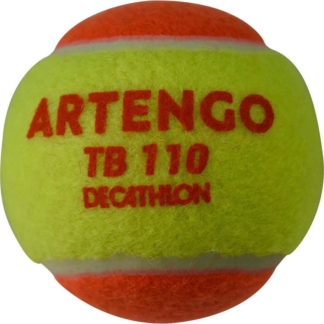Tennis Ball Tri-Pack Tb110, Orange, No Color, large image number 2