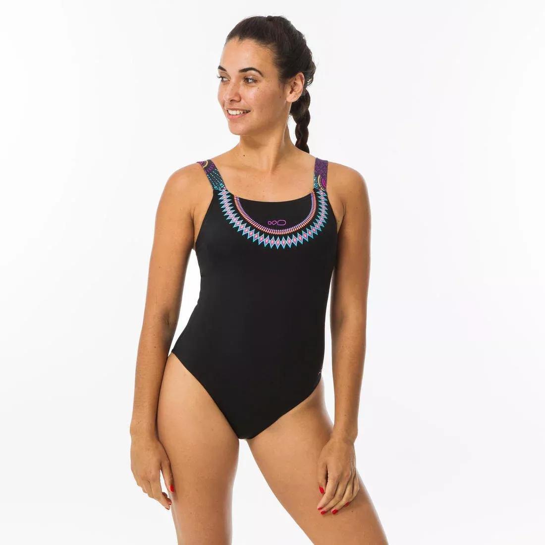 NABAIJI - Womens 1-Piece Swimsuit Tais Ethn, Black