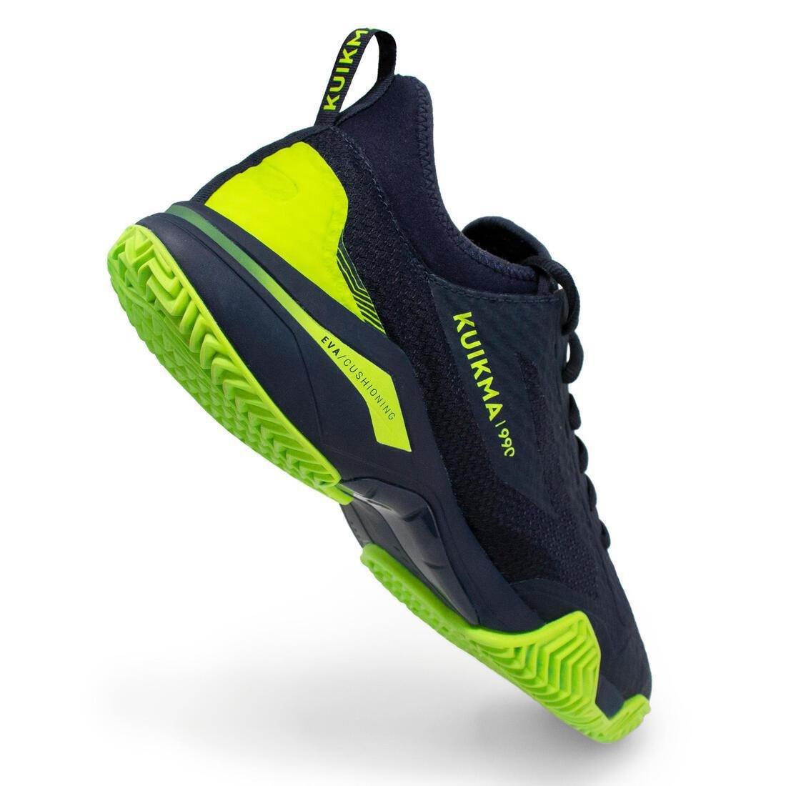 FLUO ACID YELLOW Men's Padel Shoes PS 990 Dynamic - Blue/Yellow, , large image number 4