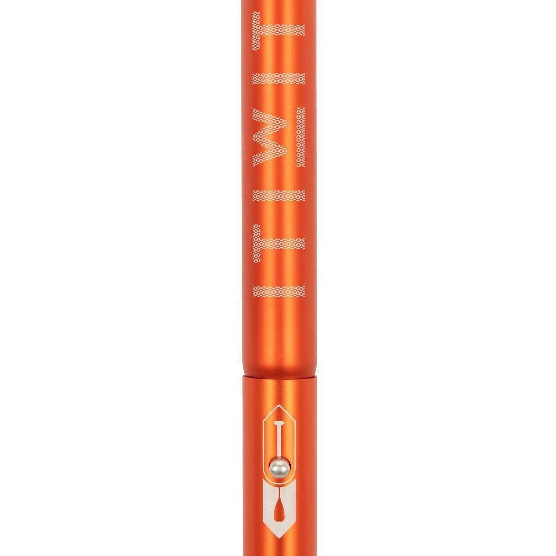 100 Adjustable Split Stand-Up Paddle (SUP) Paddle, Blood Orange, No Color, large image number 5