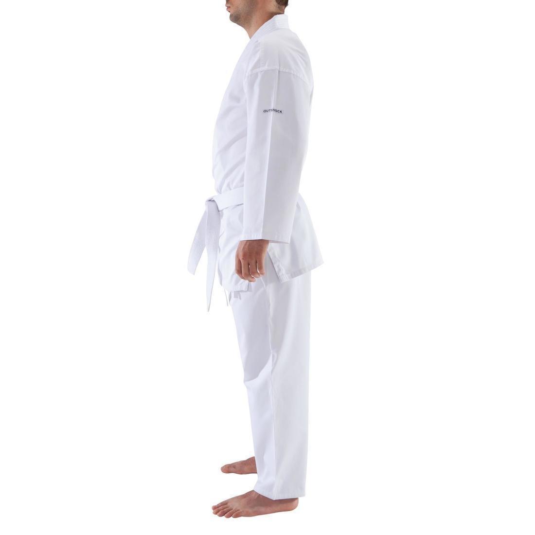 OUTSHOCK - 100 Adult Karate Uniform, Snow White