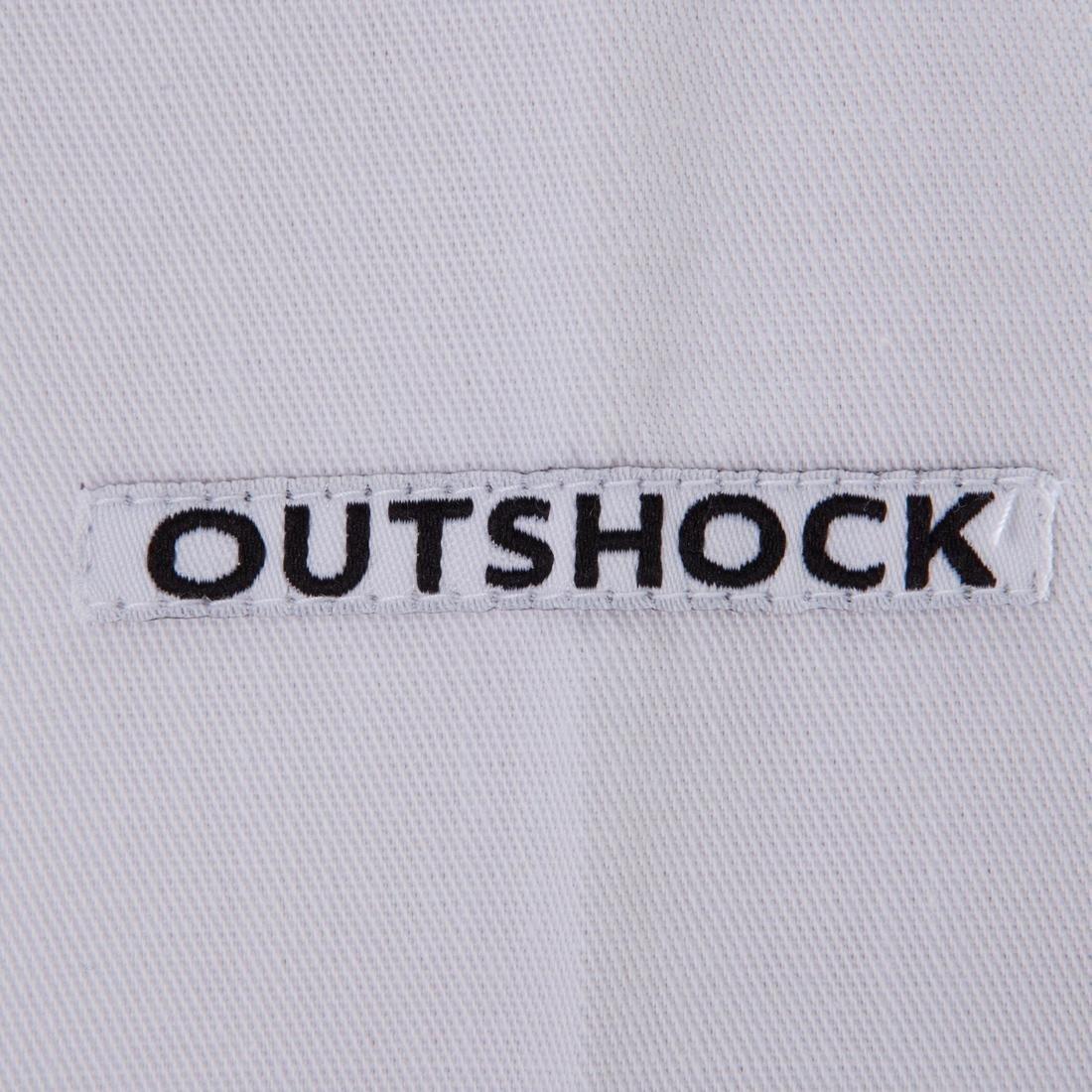 OUTSHOCK - 100 Adult Karate Uniform, Snow White