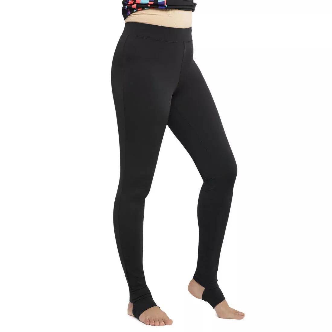 Women Swimming Leggings Una, Black, No Color, large image number 1