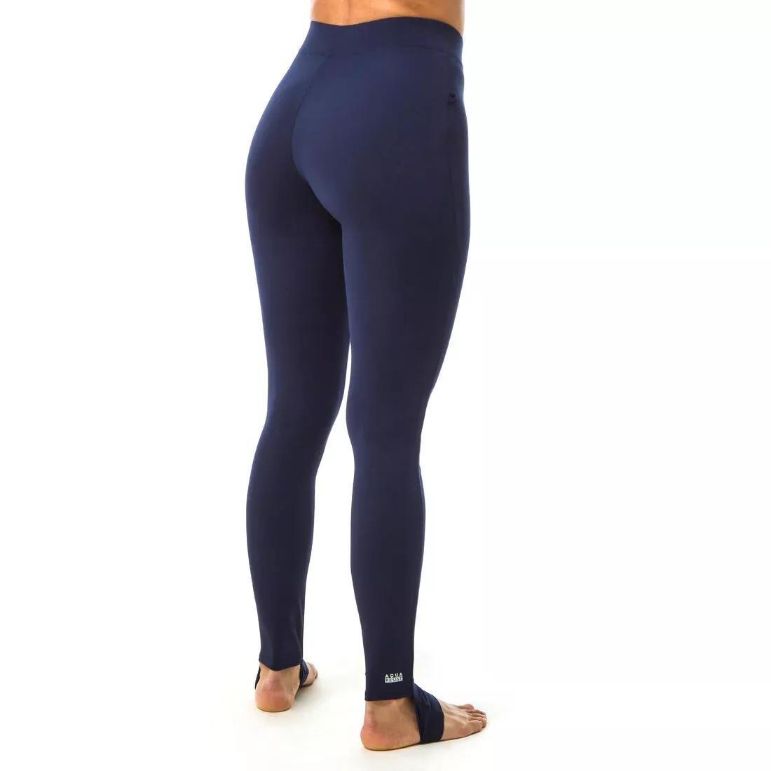 Women Swimming Leggings Una, Black, No Color, large image number 2