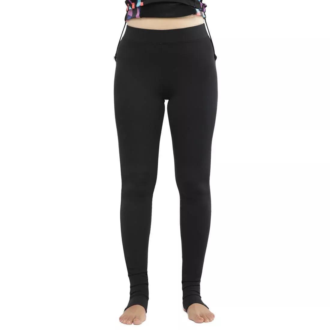 Women Swimming Leggings Una, Black, No Color, large image number 5