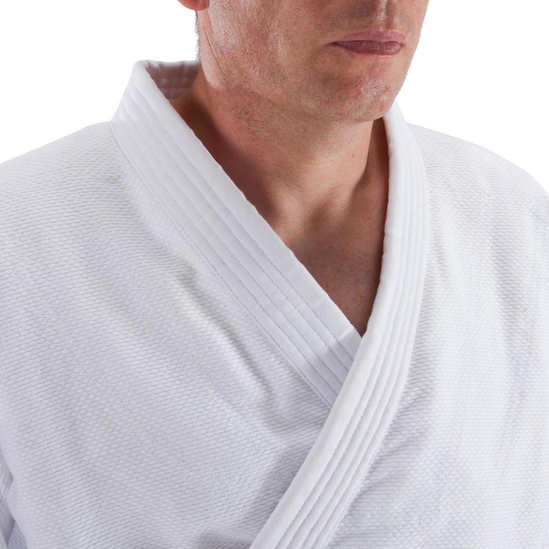 Adult Judo Aikido Uniform - 100, White, No Color, large image number 5
