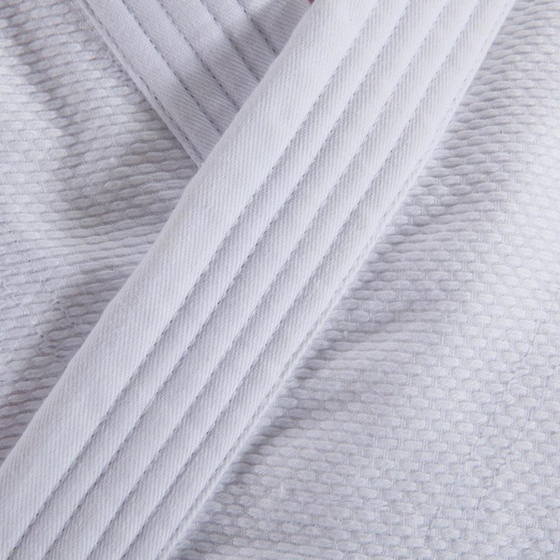 Adult Judo Aikido Uniform - 100, White, No Color, large image number 7