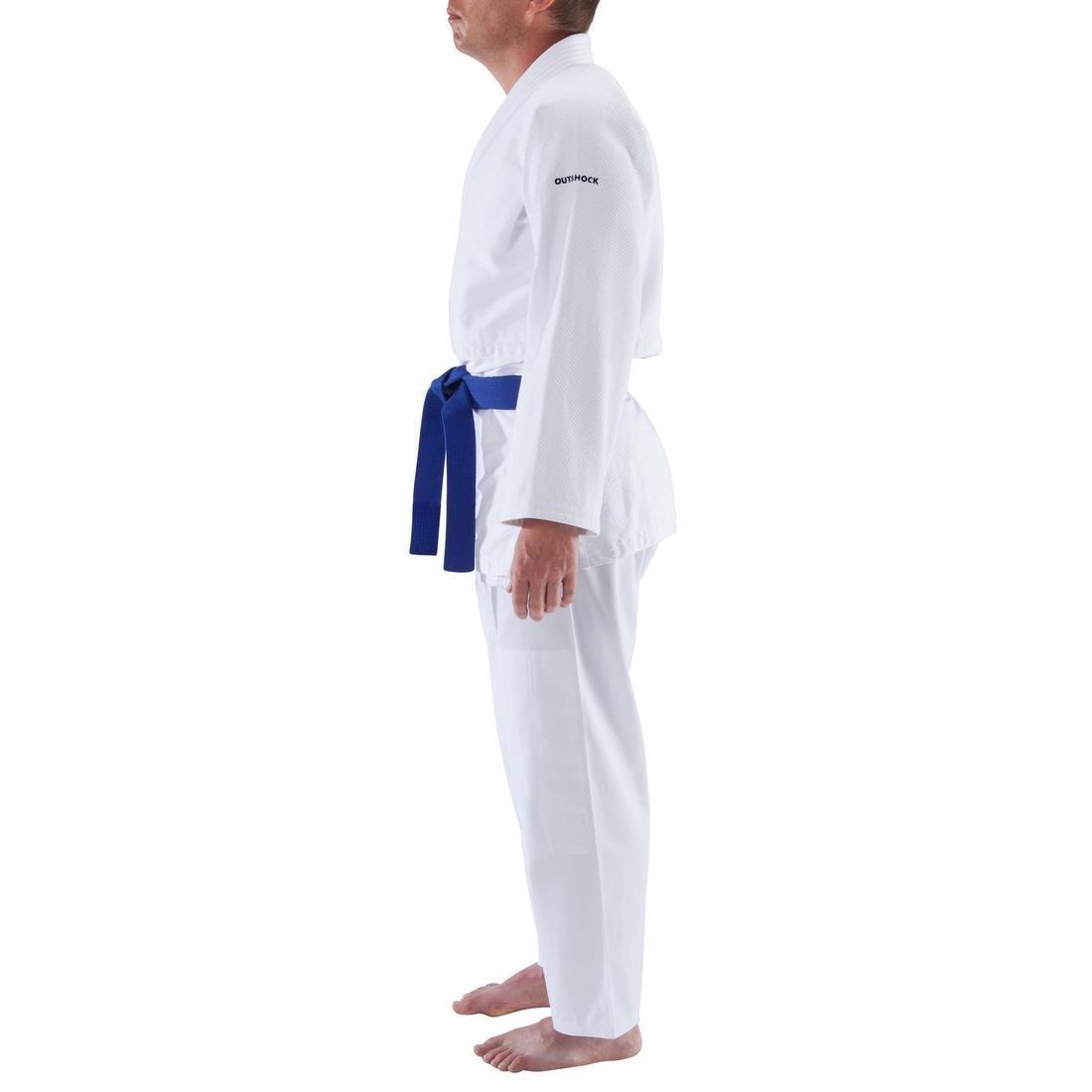 Adult Judo Aikido Uniform - 500, White, No Color, large image number 4